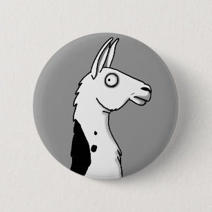 Badge Rond 5 Cm LlamaLlama