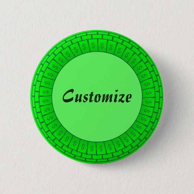 Badge Rond 5 Cm Loadz a' Money Modèle (Devant)