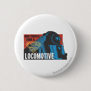 Badge Rond 5 Cm Locomotive