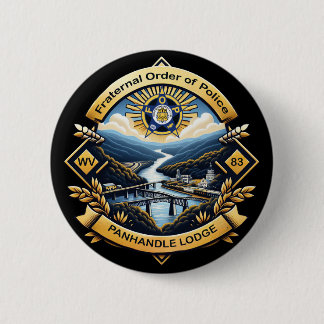 Badge Rond 5 Cm Lodge 83