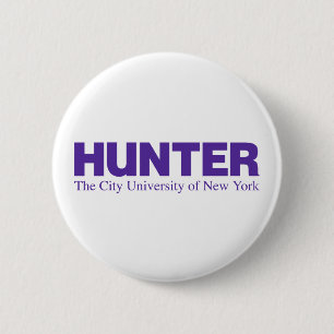 Badge Rond 5 Cm Logo académique de Hunter College CUNY