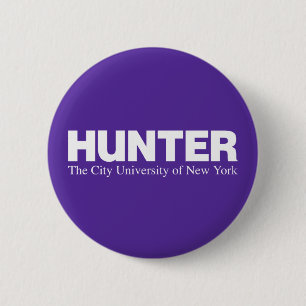 Badge Rond 5 Cm Logo académique de Hunter College CUNY
