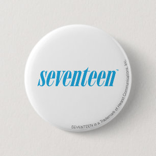 Badge Rond 5 Cm Logo-Aqua dix-sept