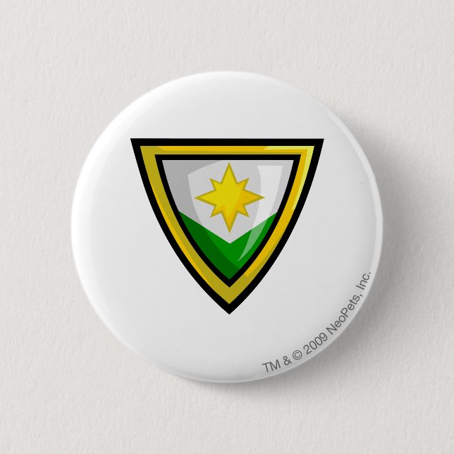 Badge Rond 5 Cm Logo de Brightvale d'équipe (Devant)