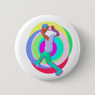 Badge Rond 5 Cm Logo de DANSE de SECOUSSE