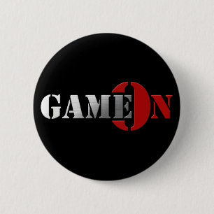 Badge Rond 5 Cm Logo de GameOn Netowrk