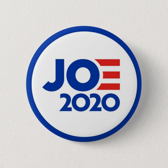 Badge Rond 5 Cm Logo de Joe Biden 2020 (Devant)