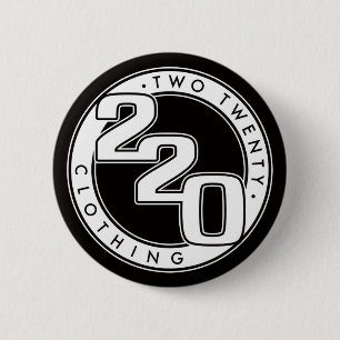 Badge Rond 5 Cm Logo de l'habillement 220