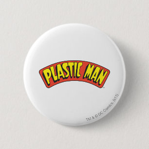 Badge Rond 5 Cm Logo de l'homme en plastique