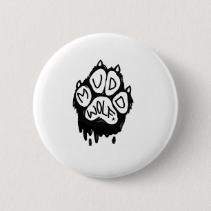 Badge Rond 5 Cm Logo de Muddwolf