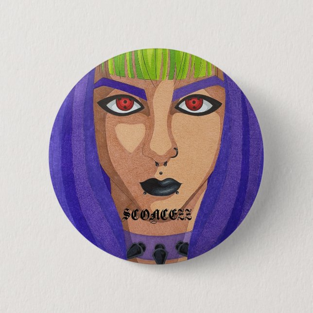 Badge Rond 5 Cm logo de sconczz (Devant)