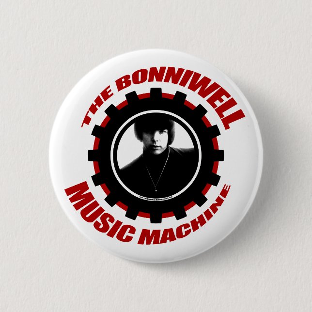 Badge Rond 5 Cm Logo de vitesse de BMM (Devant)