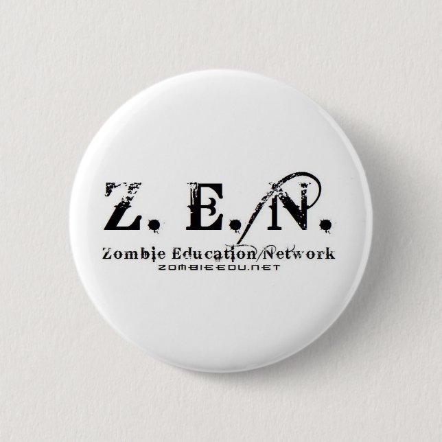 Badge Rond 5 Cm logo de zen (Devant)