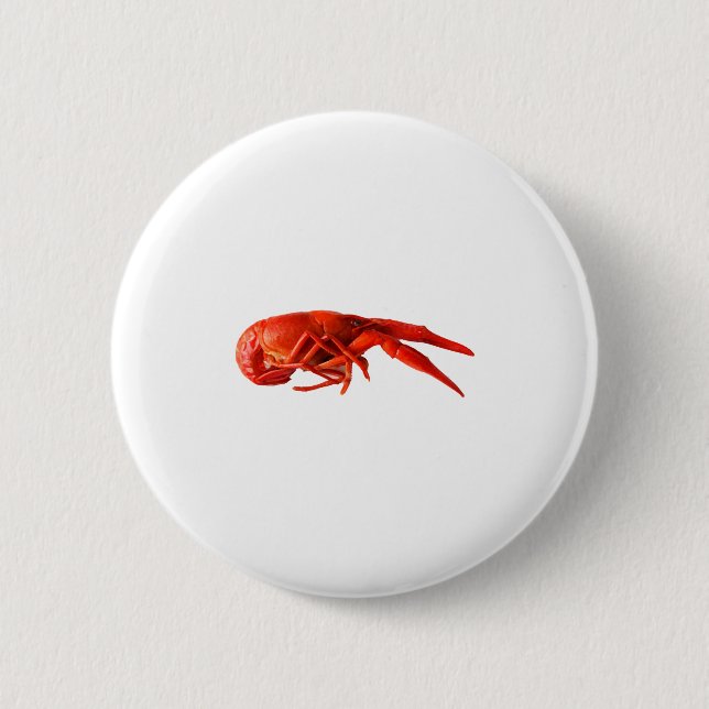 Badge Rond 5 Cm Logo d'écrevisses (sans titre) (Devant)