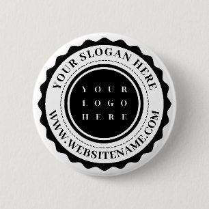 Badge Rond 5 Cm Logo d'entreprise personnalisé