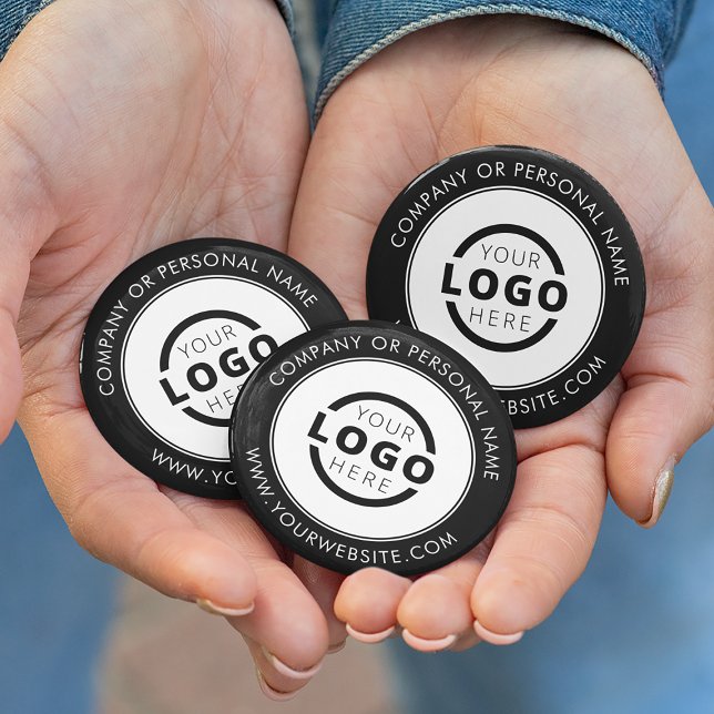 Badge Rond 5 Cm Logo d'entreprise personnalisé Entreprise Marque d (Créateur téléchargé)