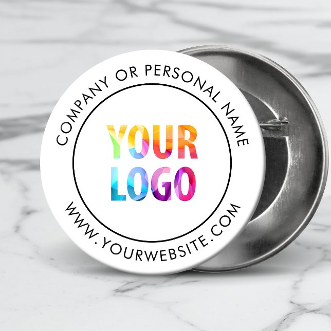Badge Rond 5 Cm Logo d'entreprise personnalisé Entreprise Marque d (Créateur téléchargé)
