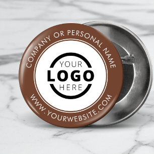 Badge Rond 5 Cm Logo d'entreprise personnalisé Entreprise Marque d
