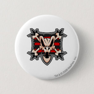 Badge Rond 5 Cm Logo d'île de Krawk d'équipe