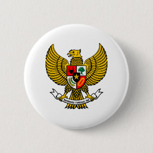 Badge Rond 5 Cm logo garuda