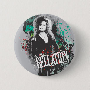 Badge Rond 5 Cm Logo graphique de Bellatrix Lestrange