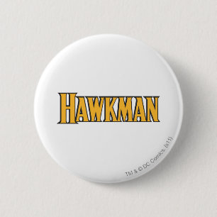 Badge Rond 5 Cm Logo Hawkman