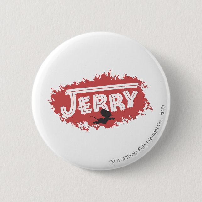 Badge Rond 5 Cm Logo Jerry Silhouette (Devant)