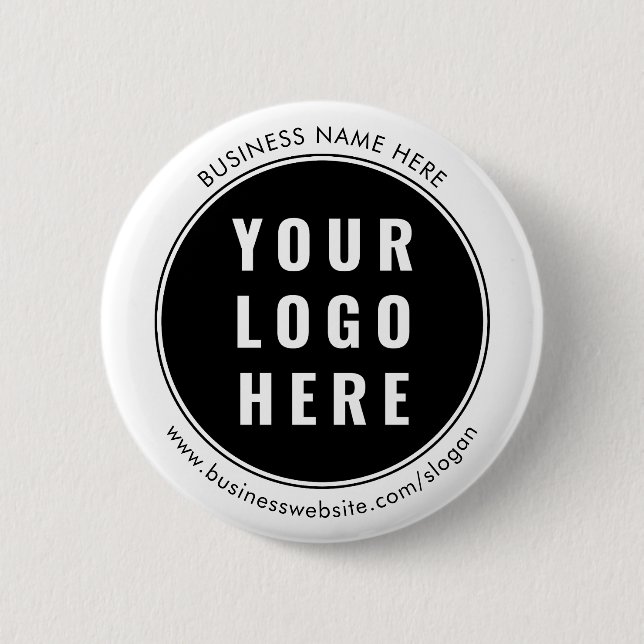 Badge Rond 5 Cm Logo promotionnel personnalisé (Devant)