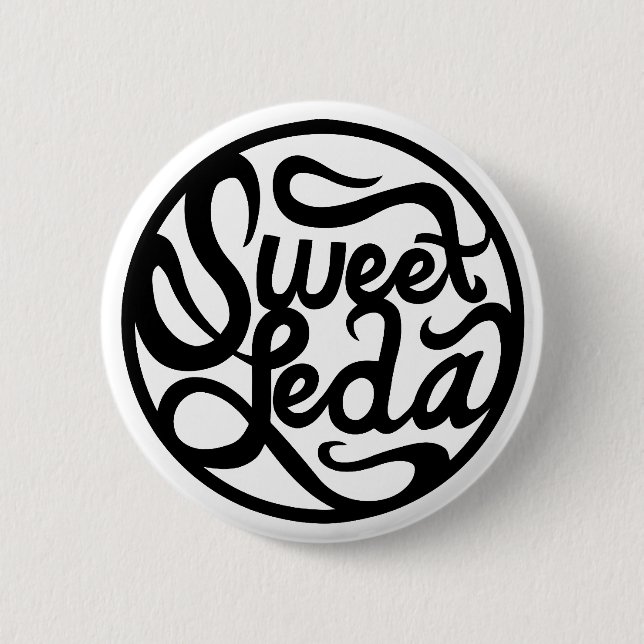 Badge Rond 5 Cm Logo rond sur un bouton rond ! (Devant)