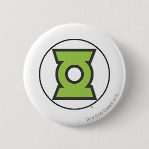 Badge Rond 5 Cm Logo vert 11 de lanterne