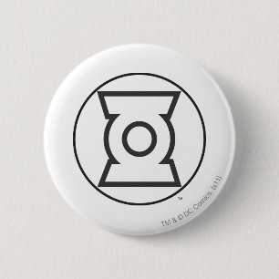 Badge Rond 5 Cm Logo vert 12 de lanterne
