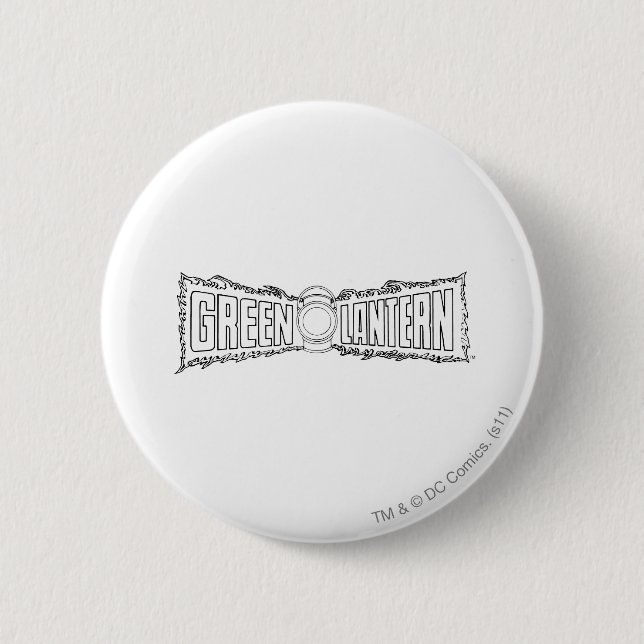 Badge Rond 5 Cm Logo vert 7 de lanterne (Devant)