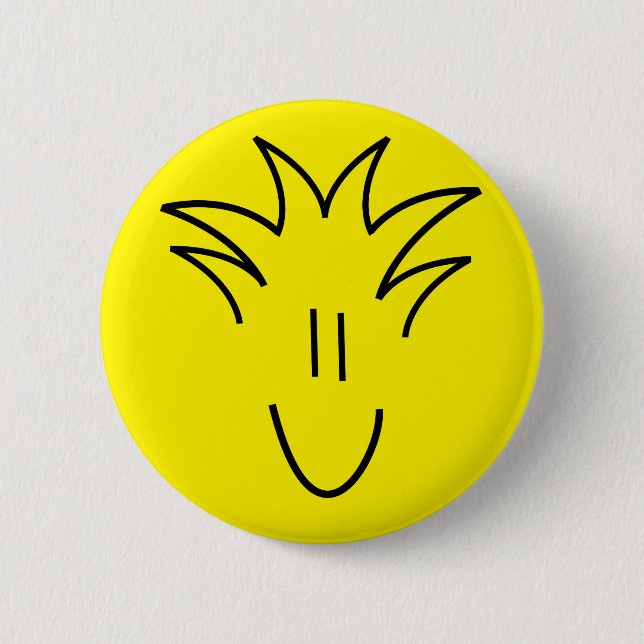 Badge Rond 5 Cm LogoSmiley (Devant)