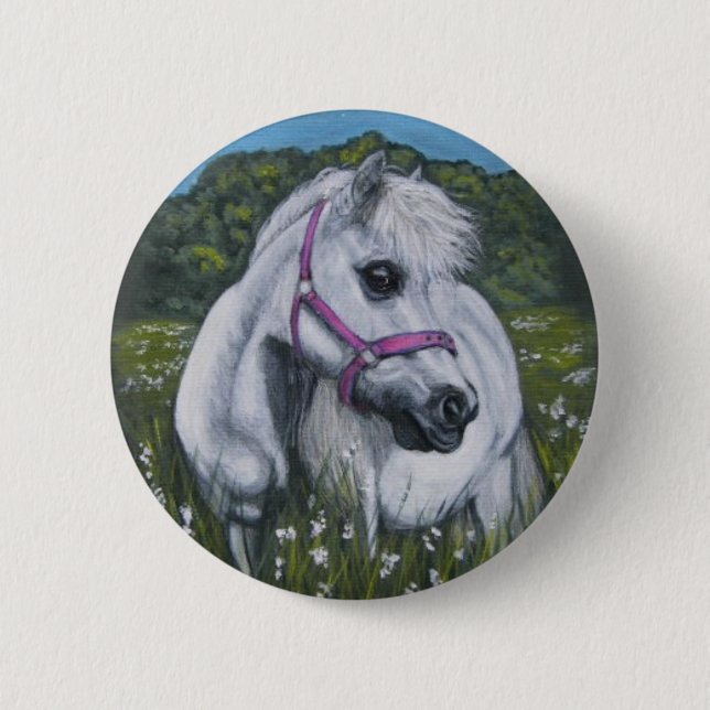 Badge Rond 5 Cm lois le Shetland (Devant)