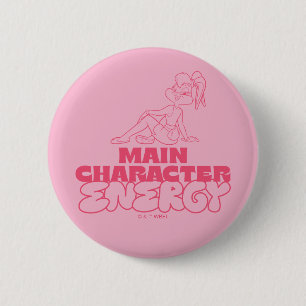 Badge Rond 5 Cm Lola Caractère principal Énergie