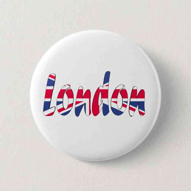 Badge Rond 5 Cm Londres (Devant)