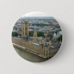 Badge Rond 5 Cm Londres Westminster