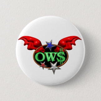 Badge Rond 5 Cm L'opération Wall Street d'OWS joignent le