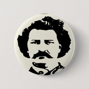 Badge Rond 5 Cm Louis Riel Button
