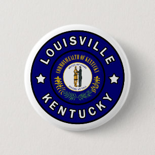 Badge Rond 5 Cm Louisville Kentucky