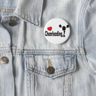 Badge Rond 5 Cm Love Cheerleader