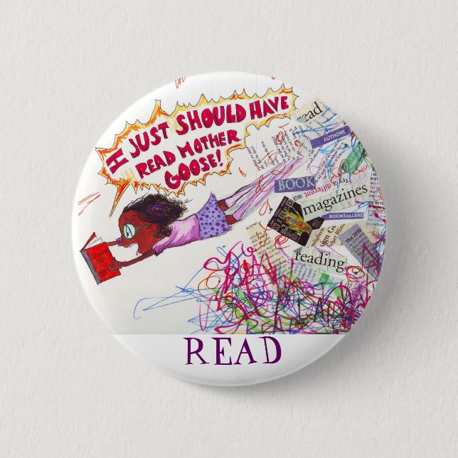 Badge Rond 5 Cm Lu (Devant)