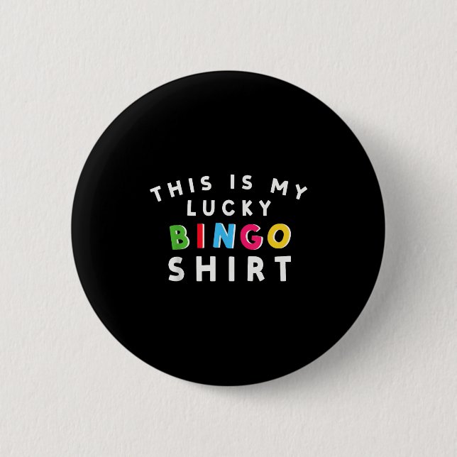 Badge Rond 5 Cm Lucky Bingo Player (Devant)