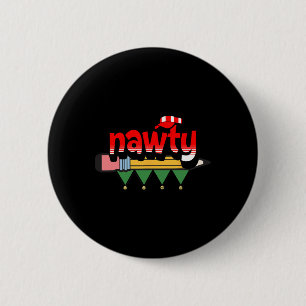 Badge Rond 5 Cm Lulu Darling Naughty or Nice List Christmas Pa