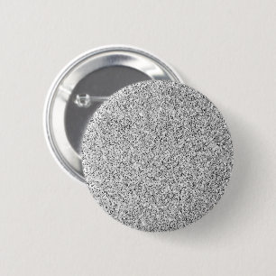 Badge Rond 5 Cm Lumière grise argentée scintille étincelles