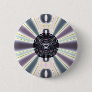 Badge Rond 5 Cm Lumières de diamant