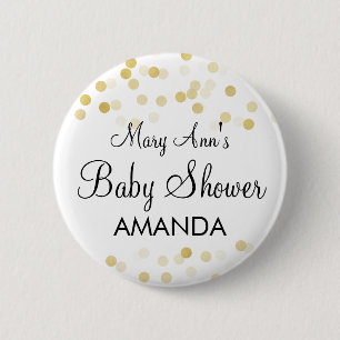 Badge Rond 5 Cm Lumières élégantes de parties scintillantes de