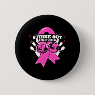Badge Rond 5 Cm Lutte contre le cancer du sein