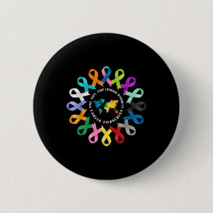 Badge Rond 5 Cm Lutte contre le cancer et la sensibilisation au ca