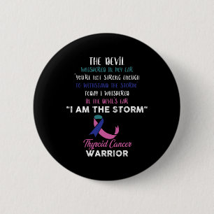 Badge Rond 5 Cm Lutte contre le cancer Ruban 2